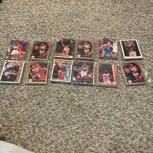 Old school topps basketball cards